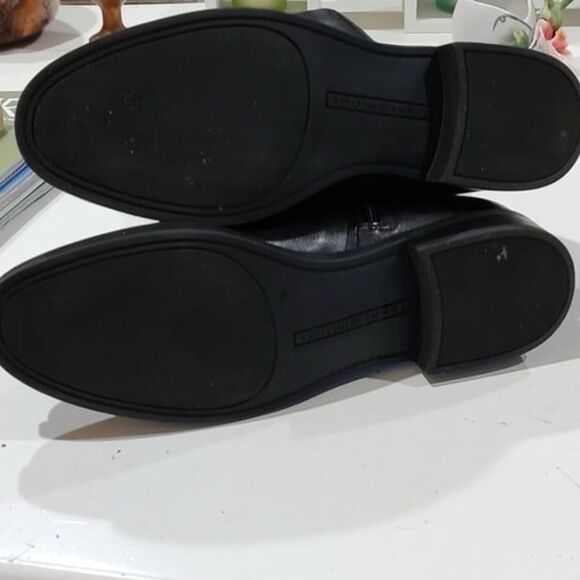 Tommy Hilfiger Twilexis Tall Leather Wool Zip Up Knee Boots - Picture 2 of 5